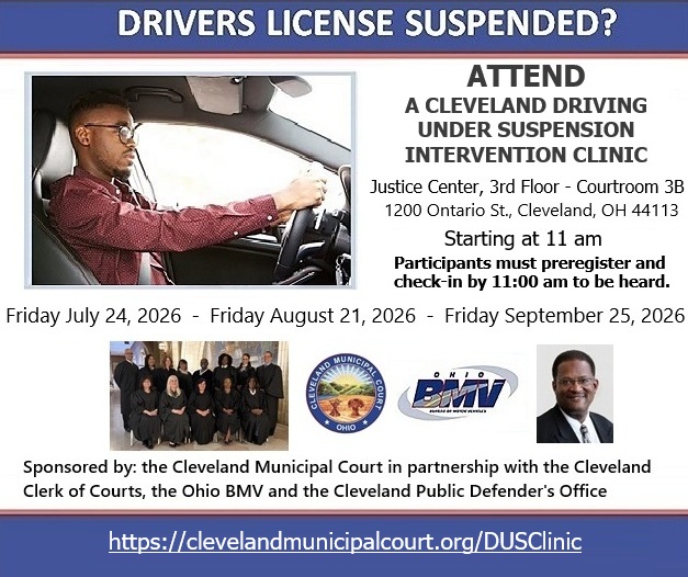 Cleveland Driving Under Suspension Intervention Clinic